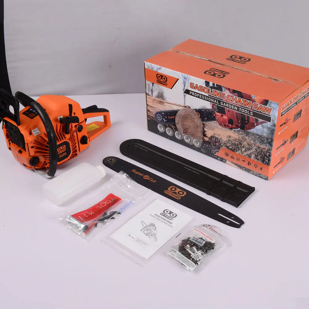 2 Stroke Engine High Efficiency 72cc Gasoline Chain Saw