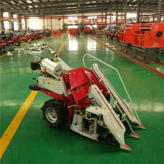 Self power high efficiency rice reaper binder machine