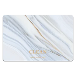 Strong Water Absorbent Durable Household Bathroom Accessories Instant Dry Floor Mat Supplier