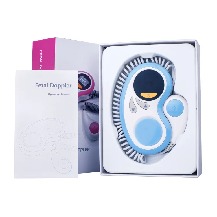  Boxym Factory Household prenatal pocket baby heart beat rate detector ultrasound pregnant doppler fetal