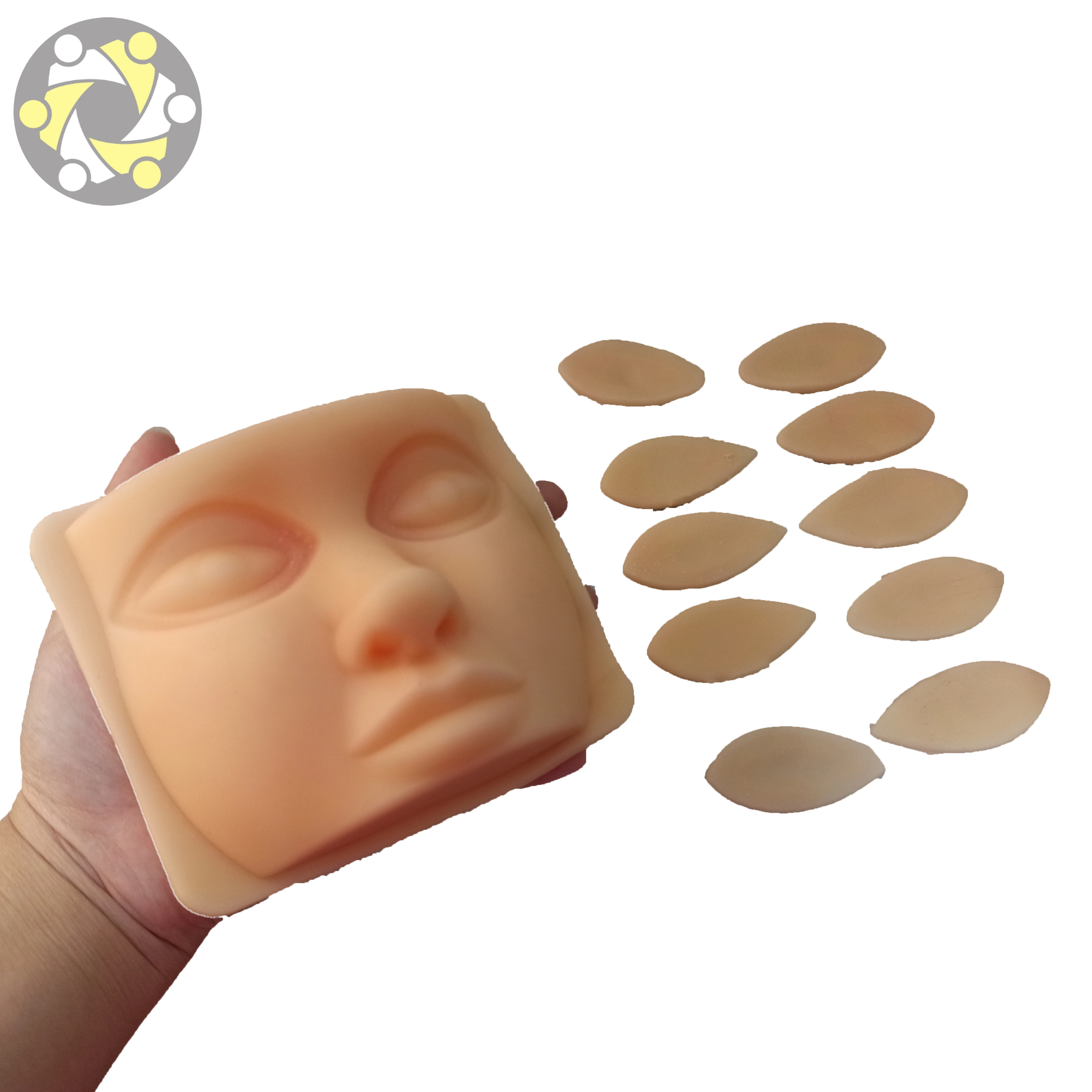 Medical Science Silicone Double Eyelid Eye Beauty Surgery Training Model