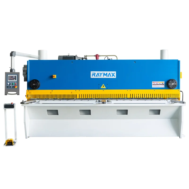 Good Quality Raymax Brand CNC Hydraulic Metal Stainless Steel Aluminum Shearing Guillotine Cutting Shearing Machine