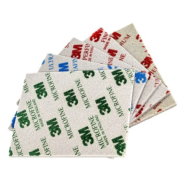 Flexible Polish Tools sanding sponge Softback sanding block 02606 4 1/2 in x 5 1/2 3M polishing pads