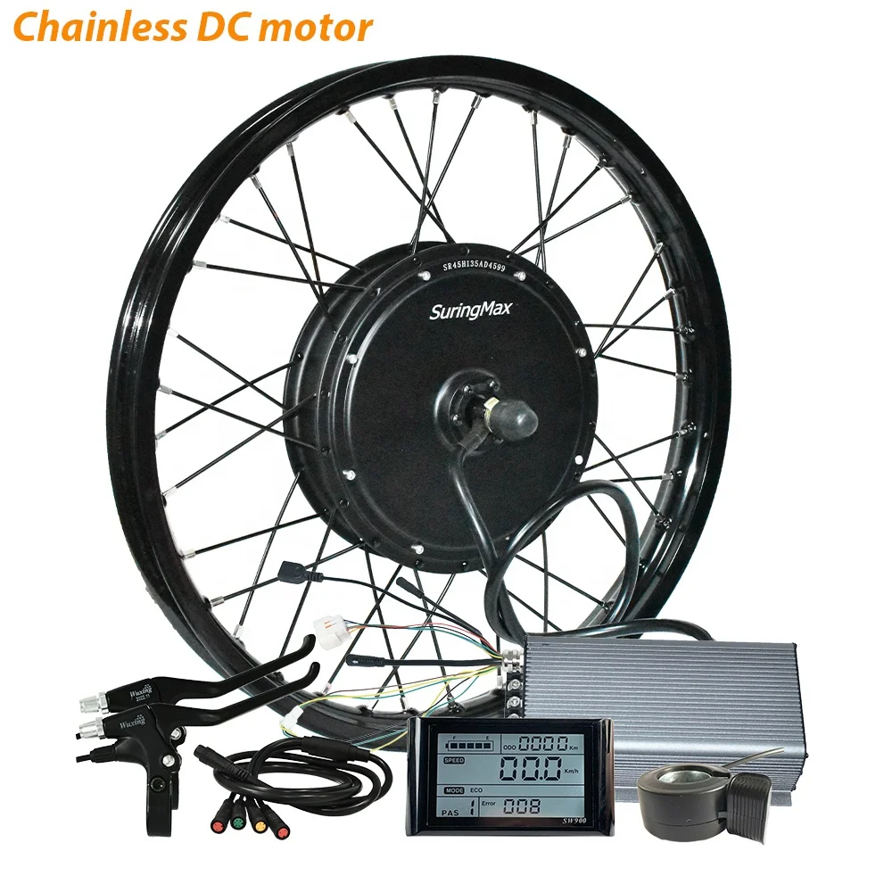 Chainless motorbike electric motorcycle motor kit e bike conversion 72v 5000w racing converter kit