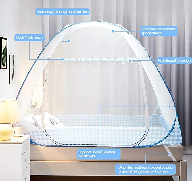 
outdoor portable folding Mosquito net travel portable 