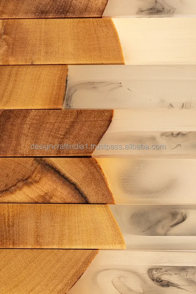 Indian Manufactured Resin Craft Square and Round Shape Resin Coaster for Cups and Mugs Coaster Available at Custom Packaging