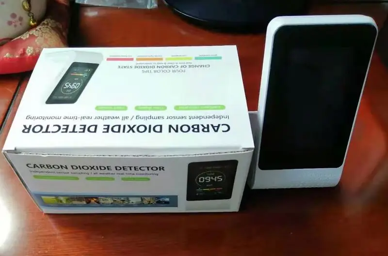 A Portable Air Quality Monitoring Infrared Sensor Carbon Dioxide Co2 Detector Gas Analyzer