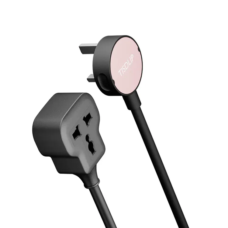 Factory Direct Sales BS Standard Heavy Duty Extension Cord 3 Prong Outdoor Electrical Power Cable for Home Appliance