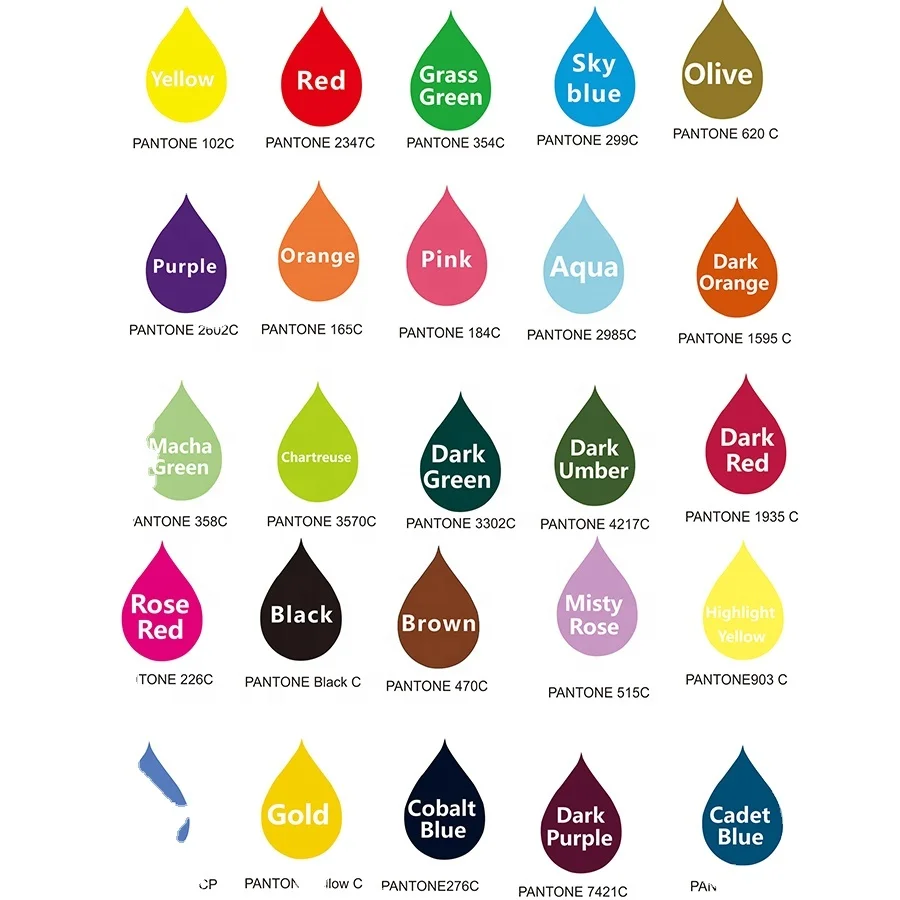 Multi - color non - polluting non - toxic dye easy DIY bag tie-dye set