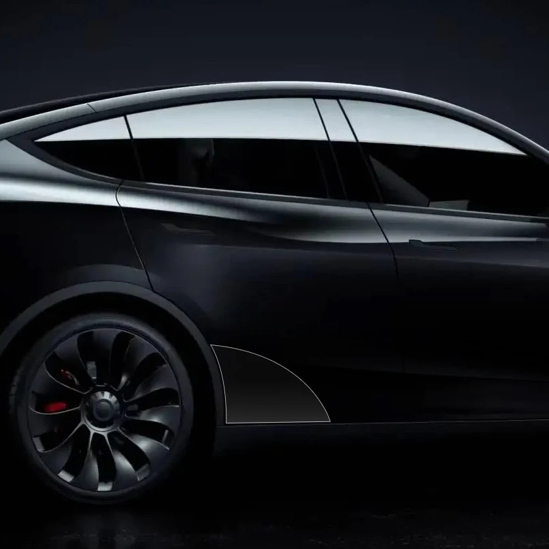 Защитная пленка для задней двери Tesla Model 3 Y термополиуретановая мембранная треугольная автомобильных дверей аксессуары украшения