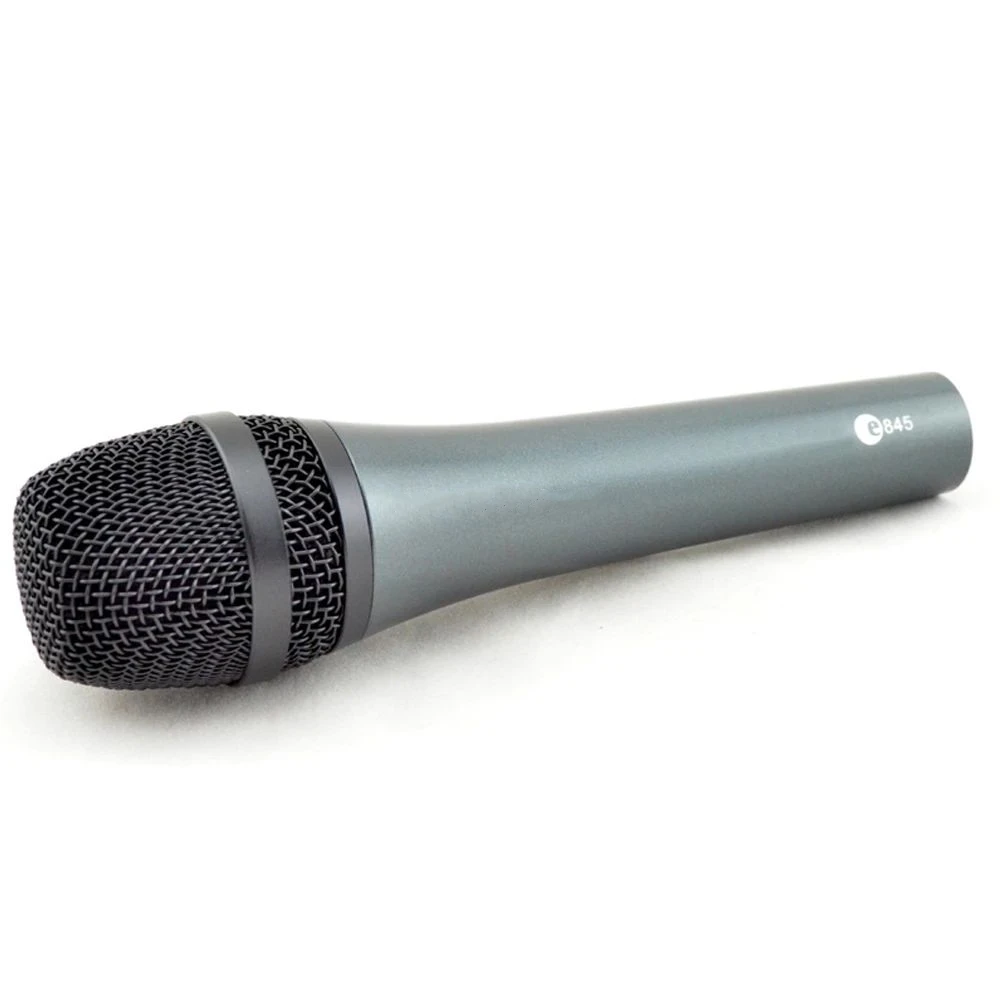 E845 Vocal Handheld Dynamic Microphone Cardioid Wired Mic for Stage Performance  For Sennheiser