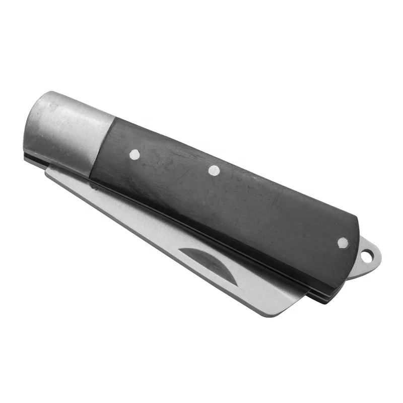Custom Logo Folding Stainless Steel Garden Grafting Knife Utility Blade Hunting Cutting Tactical EDC Knife
