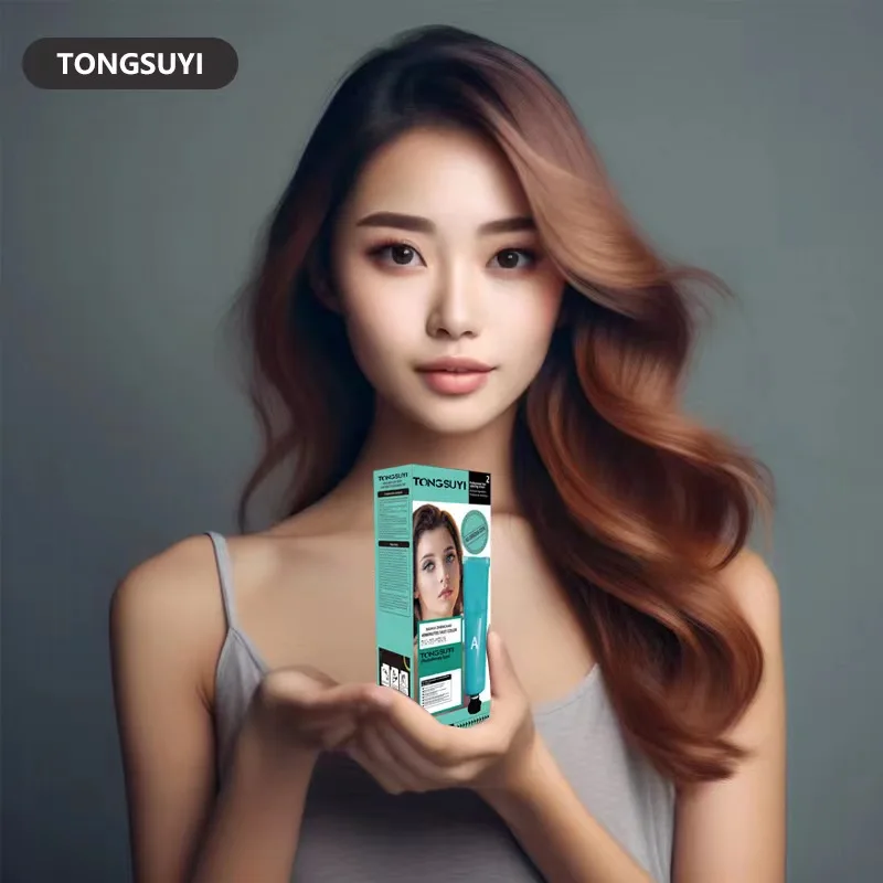 Plant-based hair dye cream is a hair coloring product primarily made from natural plant extracts. Compared to traditional chemic