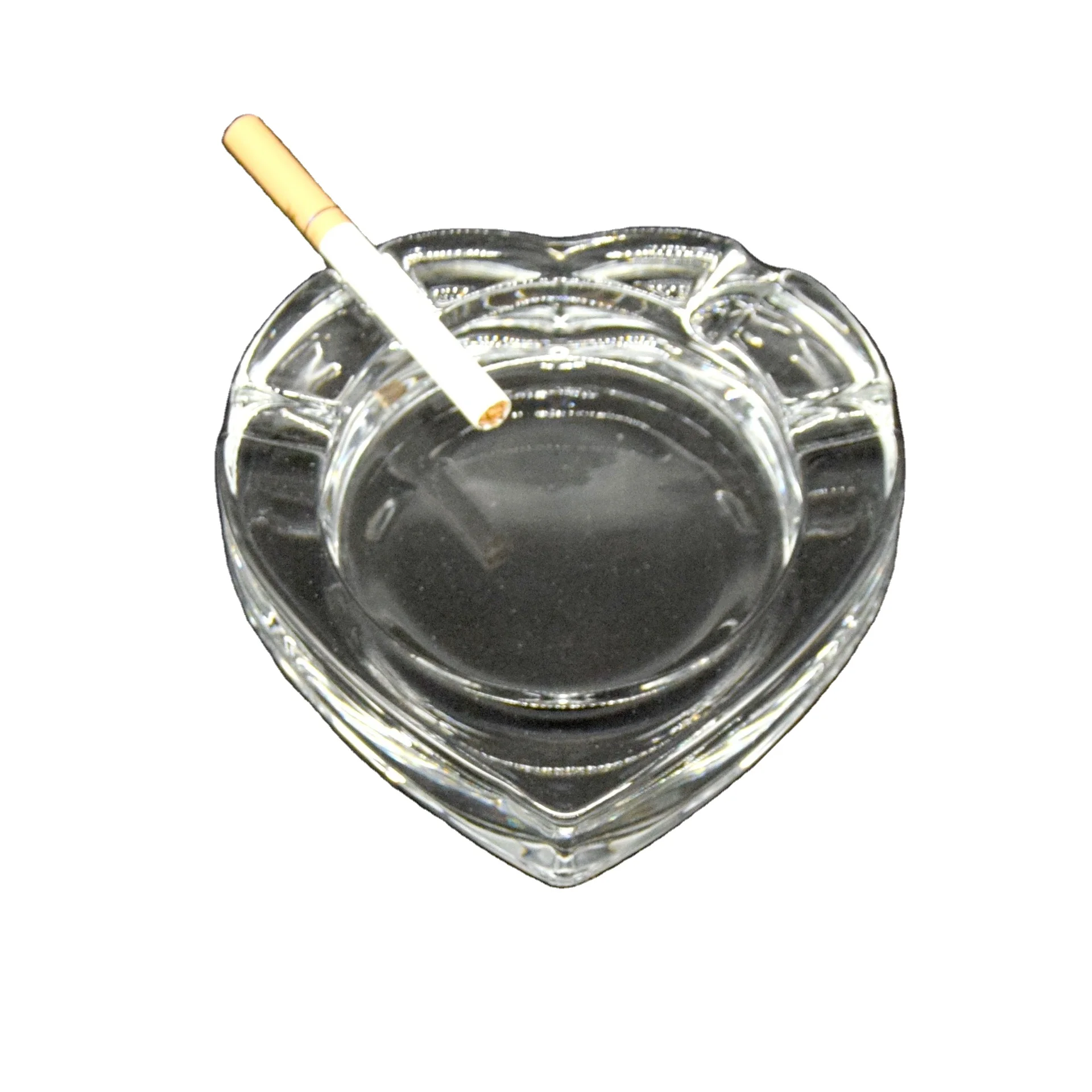 Glass Ashtray Heart shape ashtray
