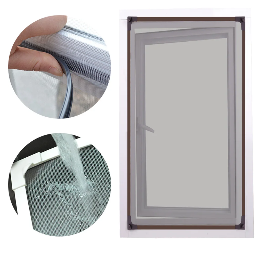 Simple To Install DIY Flyscreen Kit Magnetic Insect Screen Windows magnetic fly screen For Home