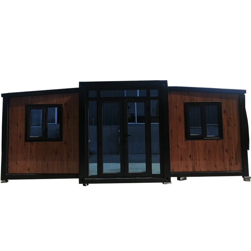container house 3 bedroom with kitchen and living furnished cabin homes villa  40ft prefabricated container house luxury