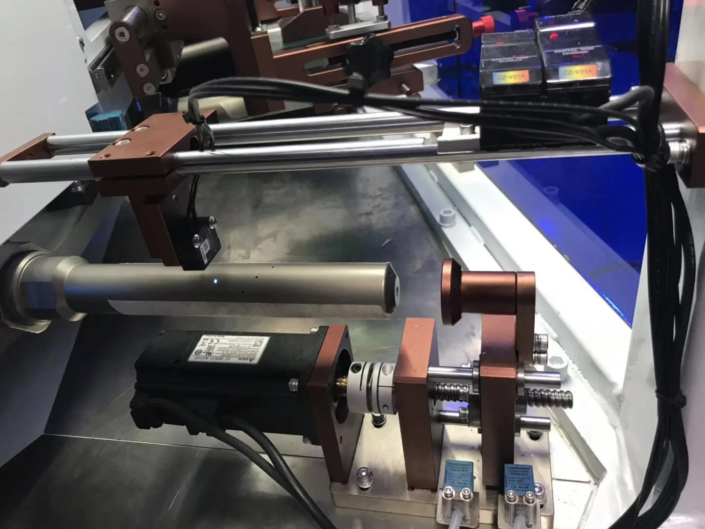 6 + 1 полный сервопривод машина трафаретной печати для SUV-720