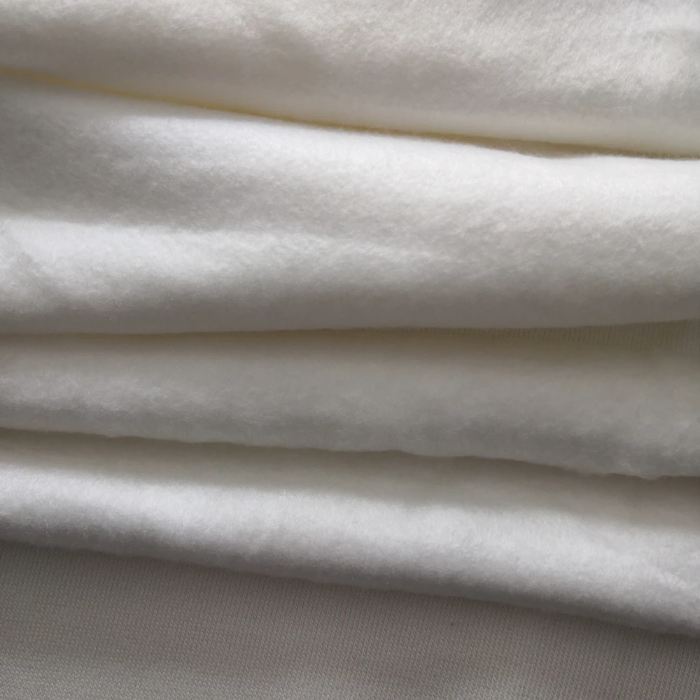 
Breathable absorbent bamboo fleece fabric for cloth diaper soaker 