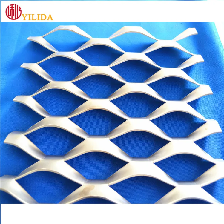 Wholesale Expanded mesh aluminium panel sheet for garden rolling fence