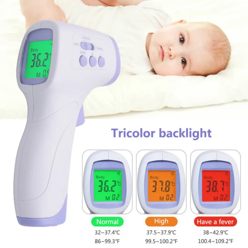 Medical Infrared Forehead Temperature Gun Best Infrared Digital Thermometers No Contact