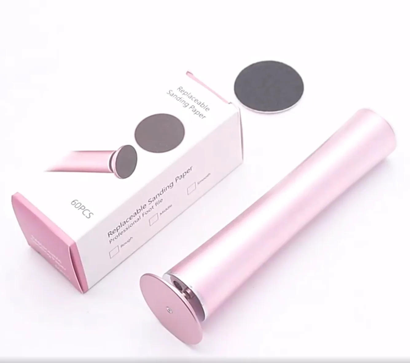 Rechargeable Foot Grinder Electric Foot File Wireless Foot Callus Remover for dead skin removal