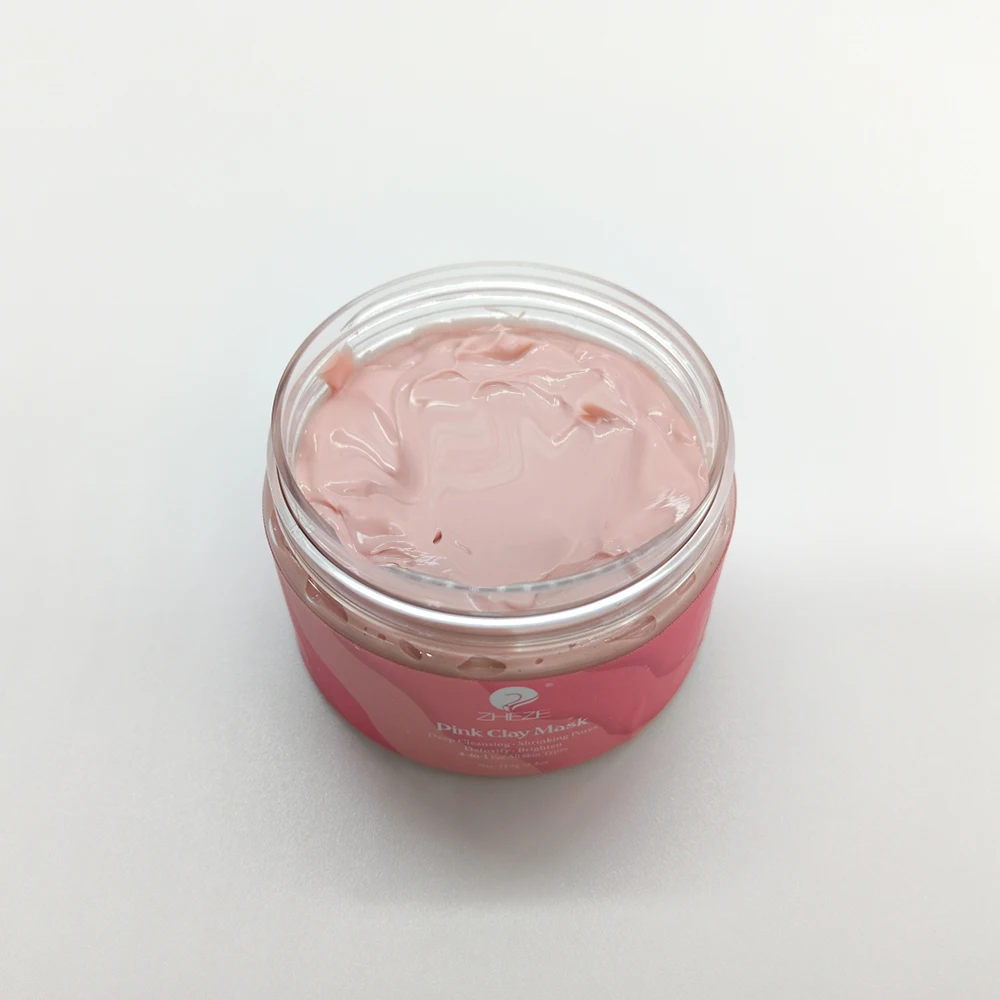 
Free Sample Private Label Organic Australian Pink Clay Face Mask Skin Care 