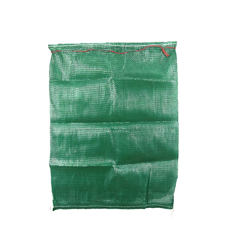 
20kg 25kg 30kg Onion Potato Packing Large Mesh Bag With Drawstring 