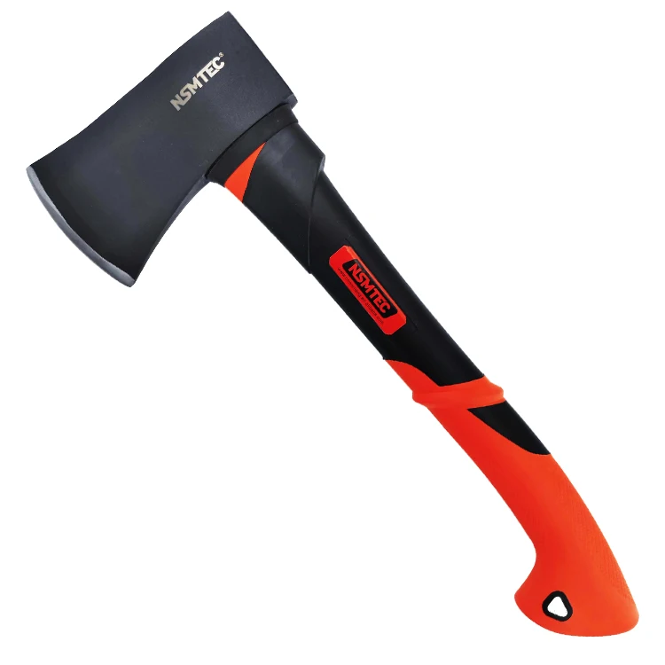 Manufacturer of 601 Type 500g 600g 800g Rubber Grip Fiber Handle Solid Forged Splitting Axes