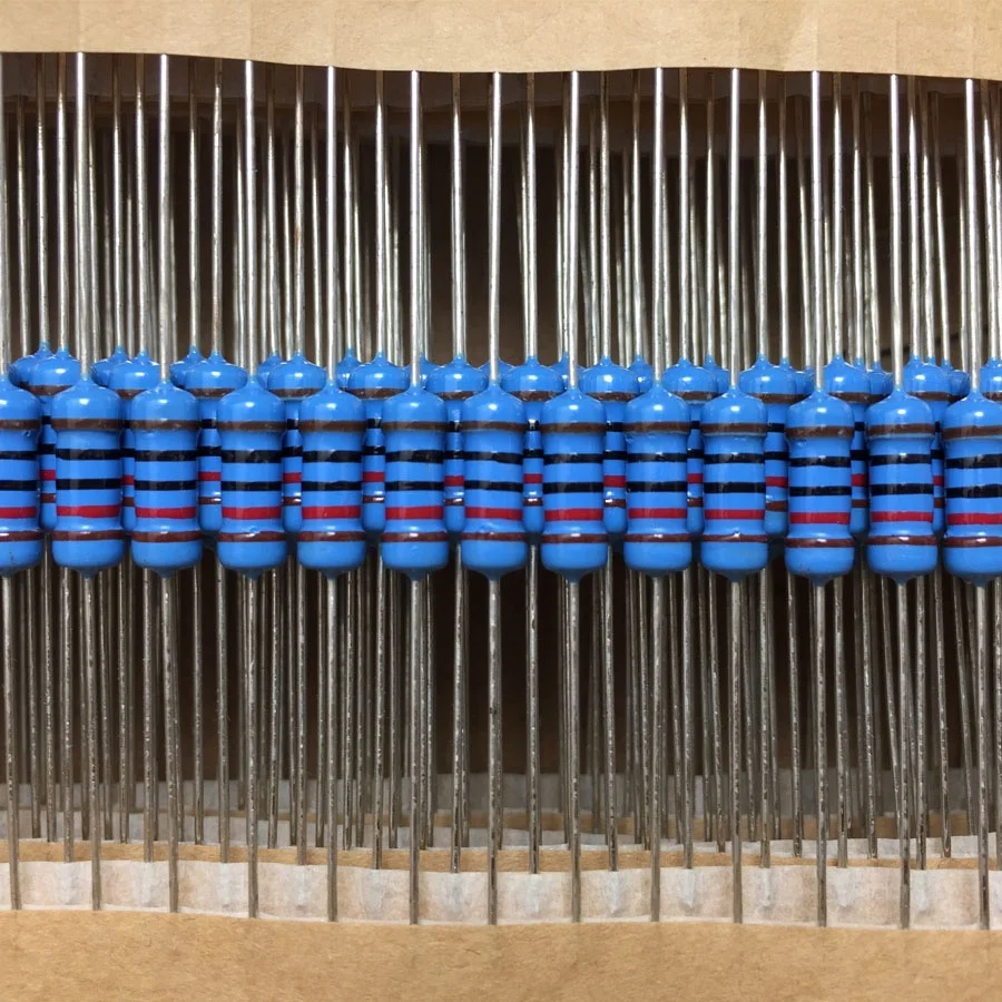 Bom Resistor list 1/8W 1/4W 1/2W 1W 2W 3W 5W MF resistor 1% metal film resistor kit