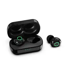 HIFI Stereo Waterproof Earbuds TWS Touch Control Headset Blue tooth 5.0 Wireless Earphones