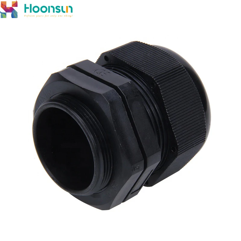 PP Nylon Plastic Cable Gland M18 Waterproof IP68