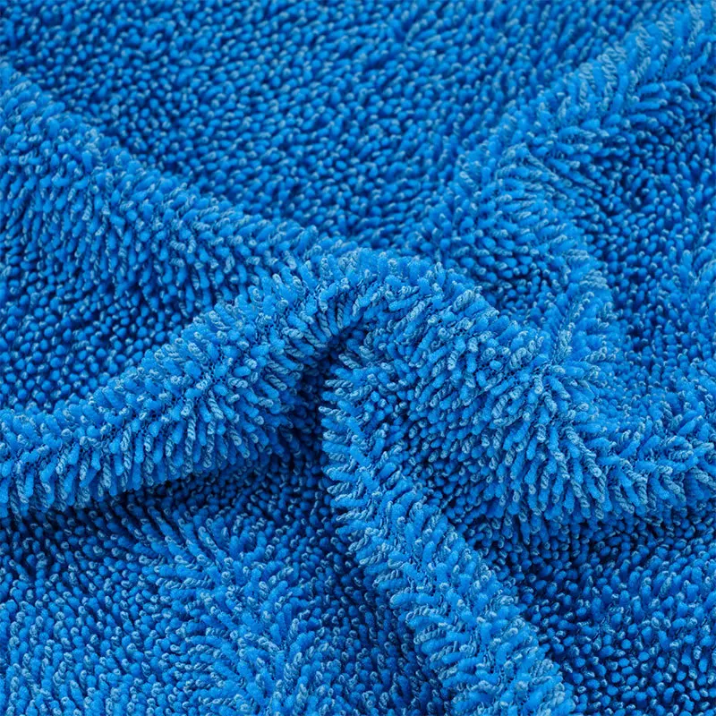 Microfiber Braids Twist Pile Cloth Mop Cleaning Fabric