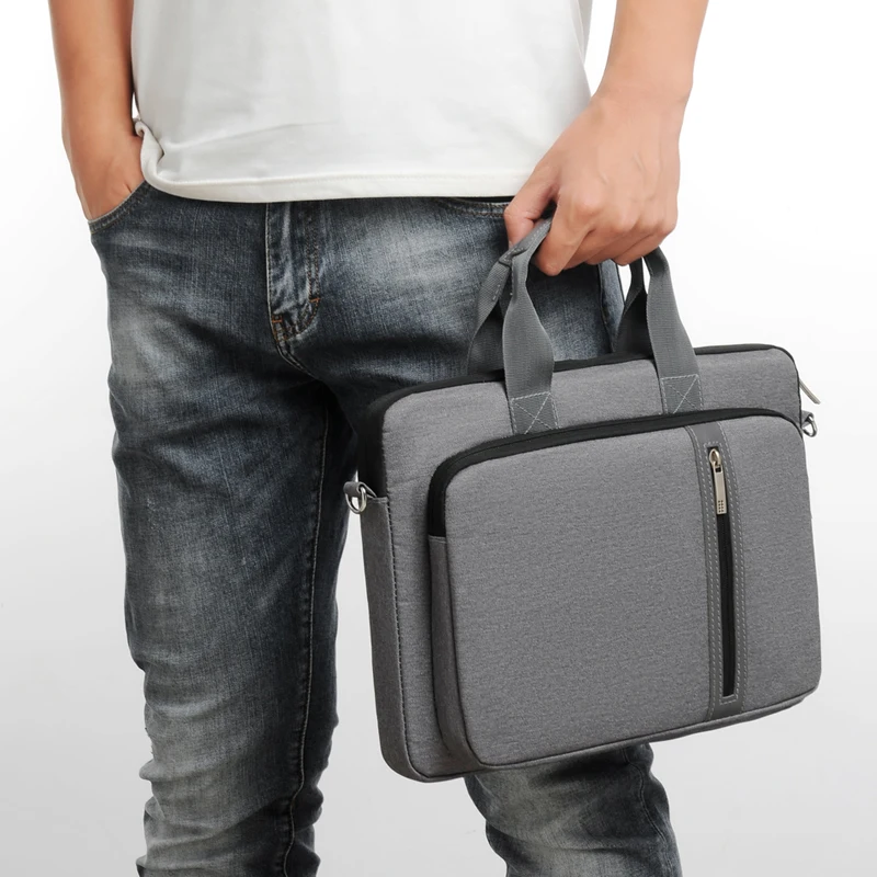 new portable business 13.3/15.6/17.3 inch One Shoulder bag custom men waterproof Laptop bag Briefcase