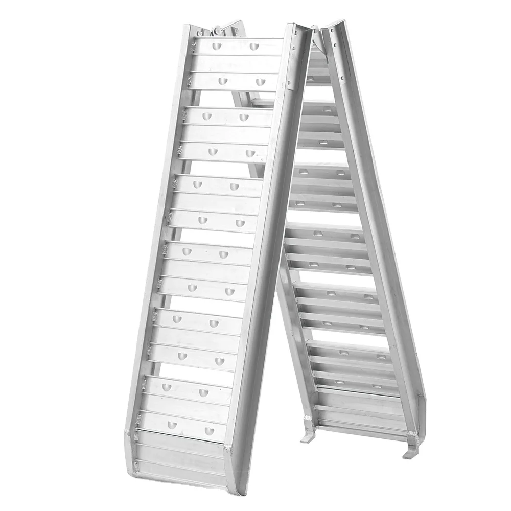 Adjustable Vehicle Bike Unloading Motorcycle Folding Ramp Capacity Used Aluminum Loading Car Ramp