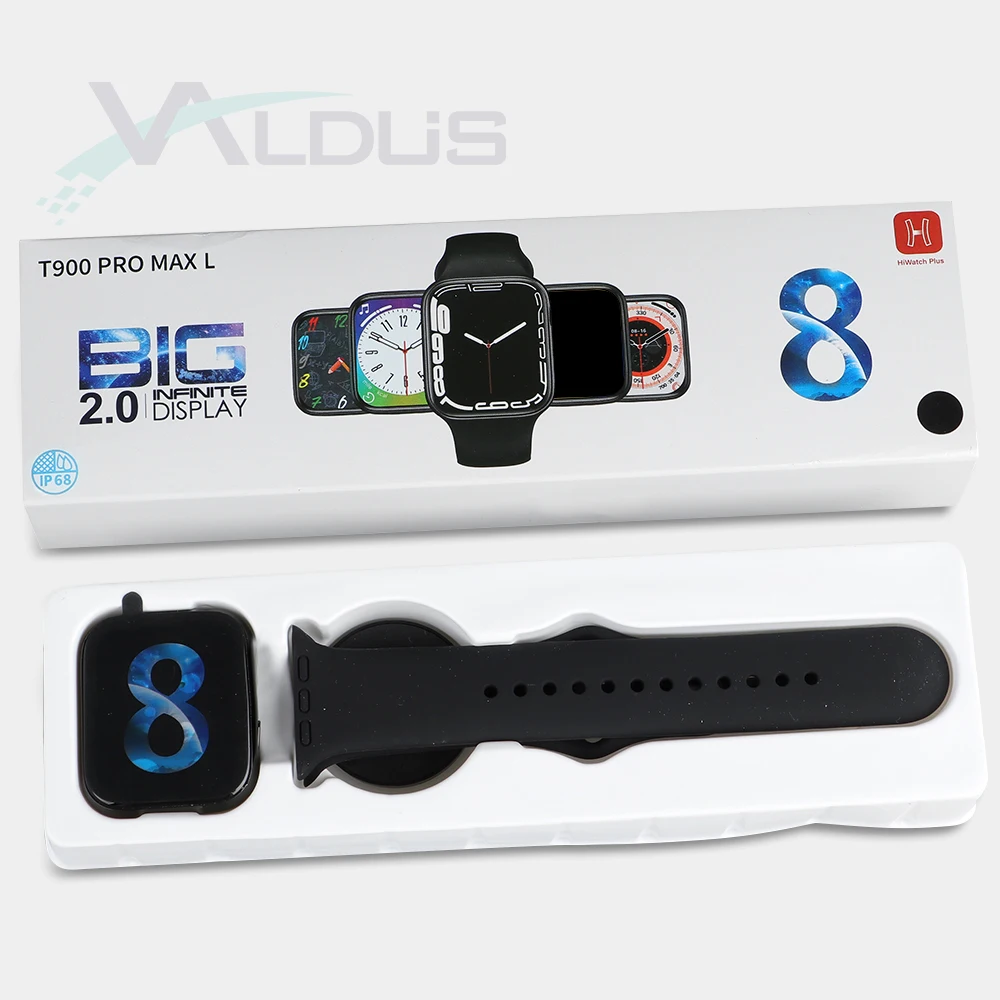 T900 Pro Max L Serie 8 Smartwatch 2.0 Inch Big Screen Fitness Wearable Device relogio reloj inteligente Smart Watch