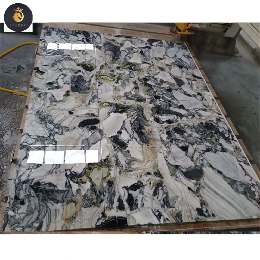 Luxury Ice jade marble Floor Covering Tiles