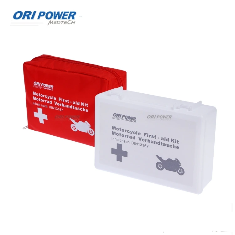 Oripower wholesale DIN 13167 approved OEM promotional first aid kit outdoor