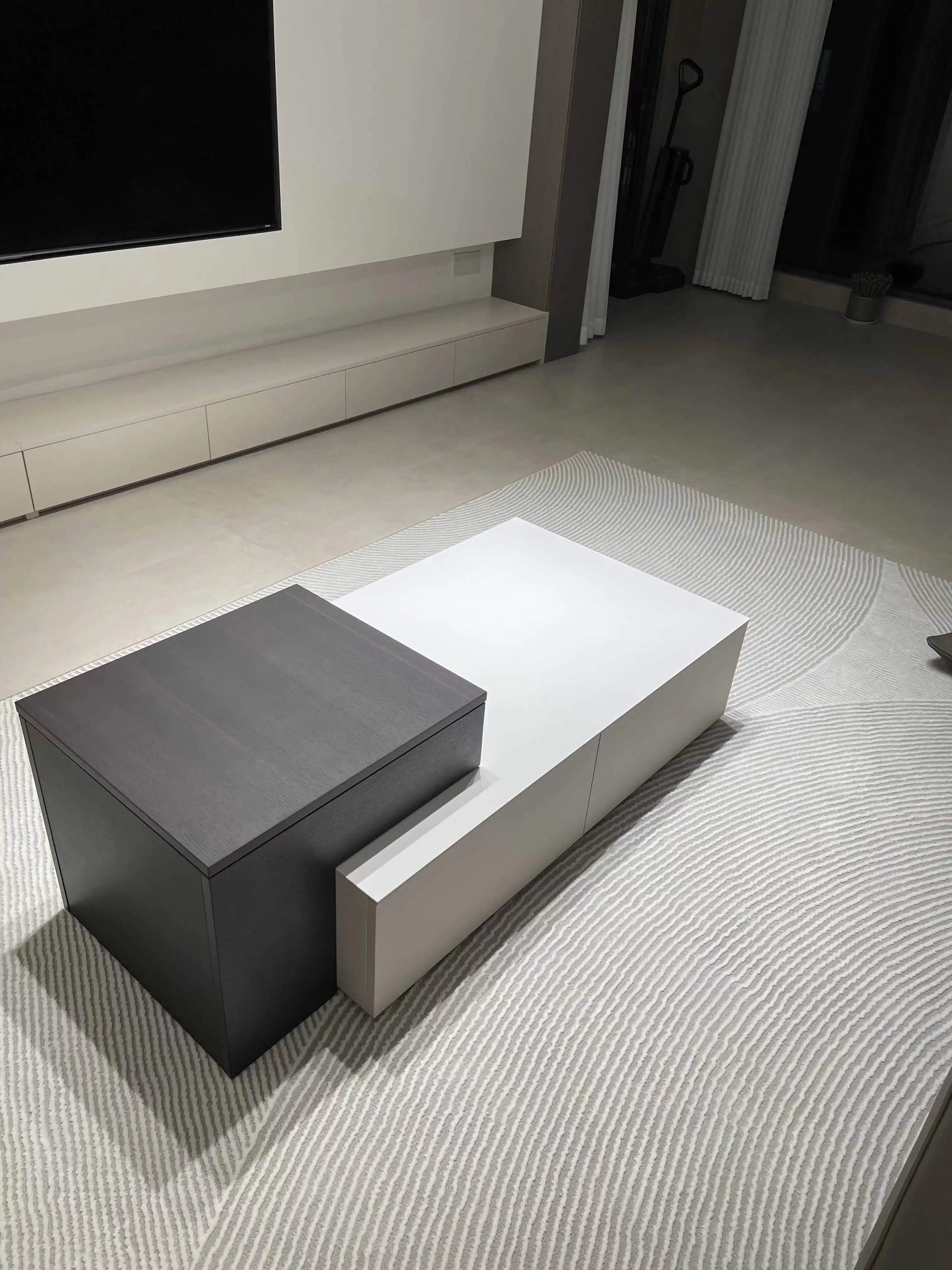 Lifting Coffee Table Simple Modern Living Room Home Italian Multifunctional Light Luxury Design Tea Table