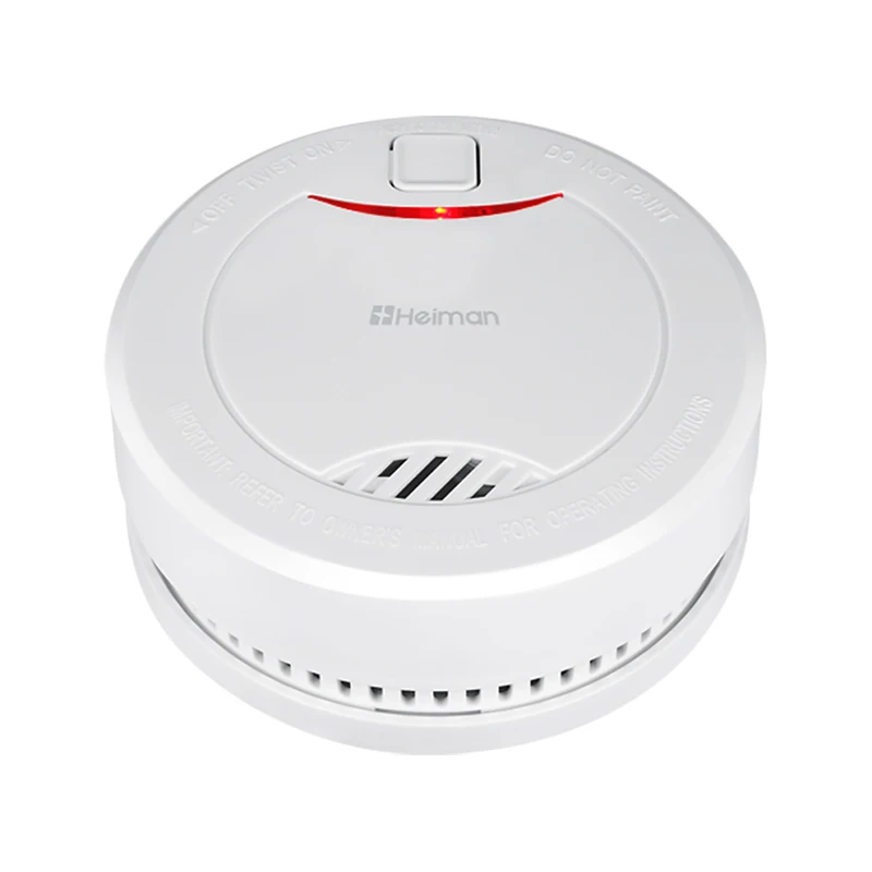 HEIMAN VDS fire alarm smart smoke sensor EN14604 smoke alarm detector with 10 years battery lifetime