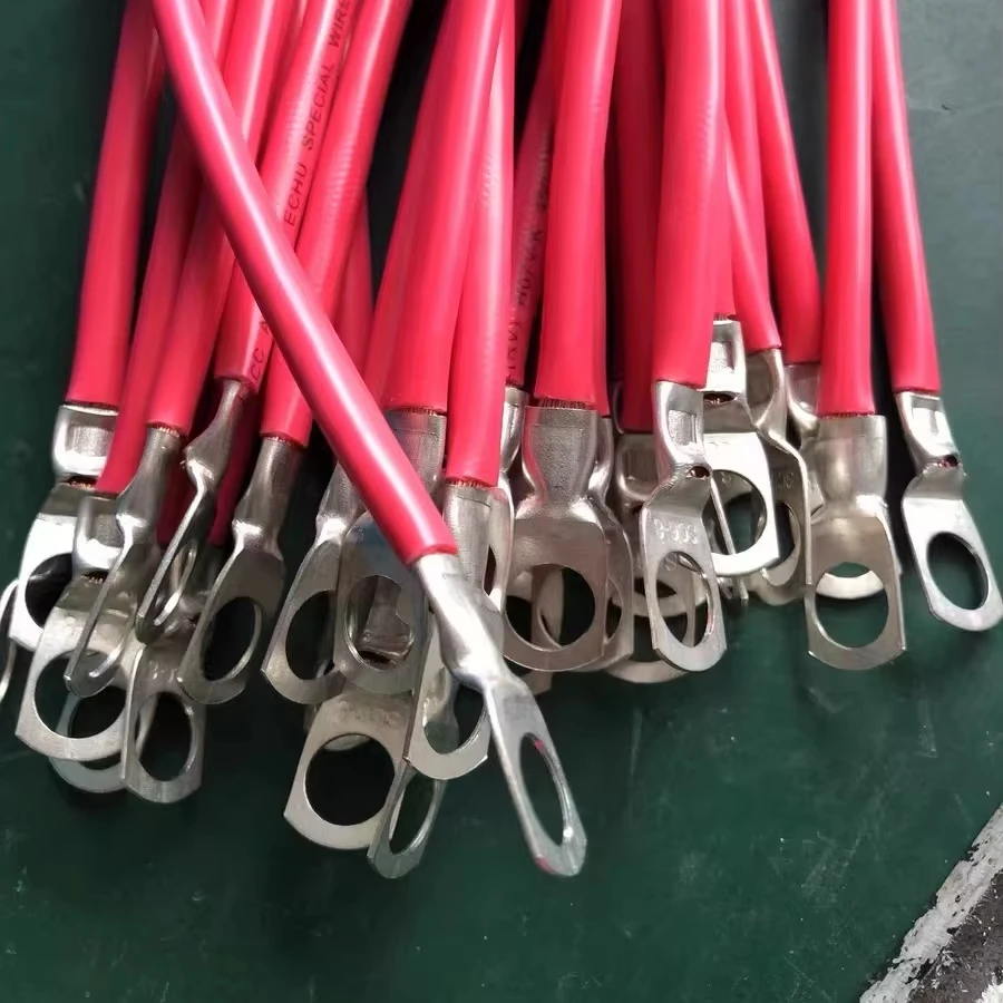 HLNT Sc Type Tin-plated Copper Cable Lug Iec T2 Standard Electric Power Connector Automotive Compliant Ring Terminal Battery
