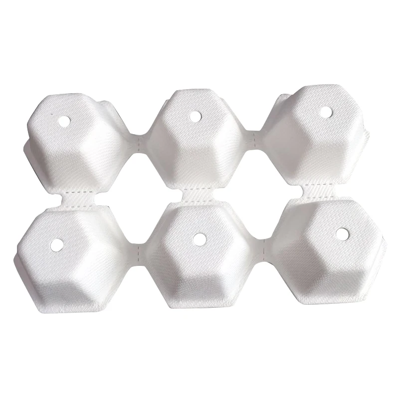 Tray Food Packaging Tray Custom Pulp Paper Cakes and Chocolates Paper for Wedding OEM Packaging Inserts Pulp Moulding