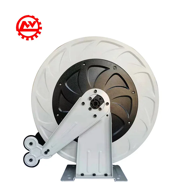  1/2 Inch 50 Feet Heavy Duty Spring Rewind Industrial Grade Professional Wall Mount Retractable Hose