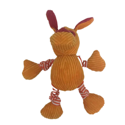 China Factory Eco-Friendly Stretching Hands Feet Animal Elephant Rabbit Chew Pet Dog Plush Toys