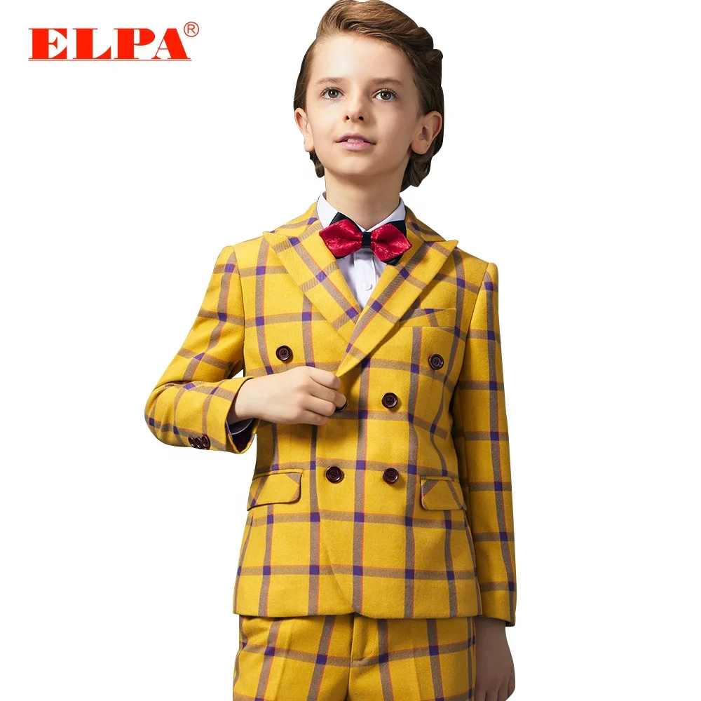 
ELPA new fancy designer slim fit 3 piece sets occasion wear formal suits for boys 