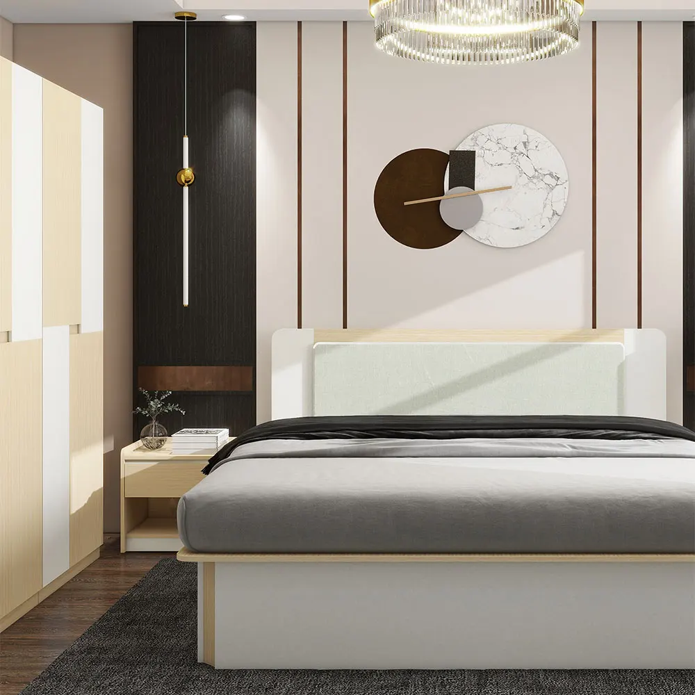 Hotel Furniture Bedroom Set King Size Sliding Cabinets Wardrobe Closet Modern Furniture Set Bedroom Sets
