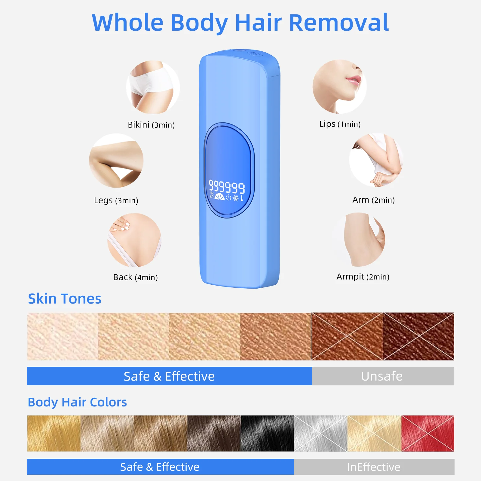 510K At Home Permanently Ice Cool Ipl Hair Removal Ice Cooling Ipl Laser Hair Removal Handset