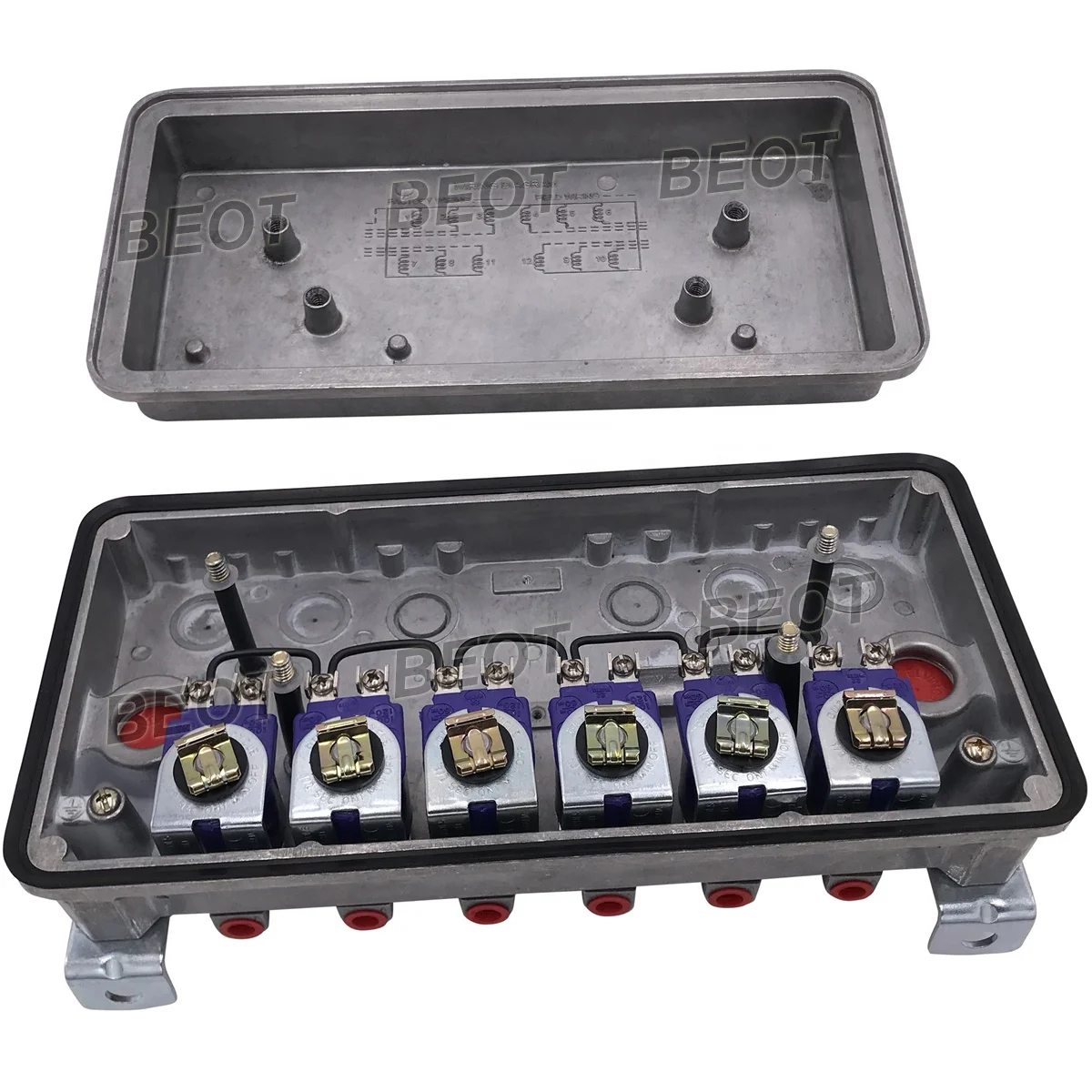 RCA3-8V / RCA3-12V type duct collector remote pulse controller enclosure box for air control valve