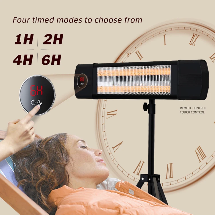 750W 1500W Hoom Indoor Portable Tripod Infrared Patio Heater Stand Outdoor Patio Heater Wall Mounted Electric Heaters