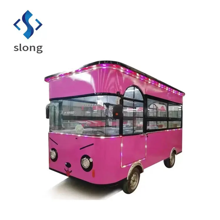 2021 Multifunction Food Trailer vending Truck dining car  food trucks in United States
