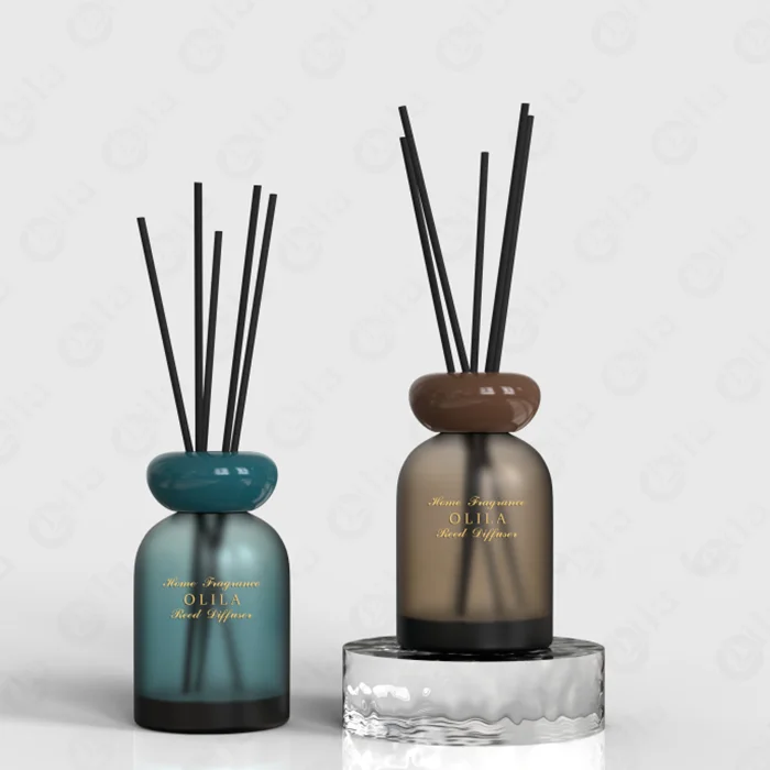 aroma diffuser bottle 50ml glass diffuser bottle glass luxury reed diffuser bottles wholesale